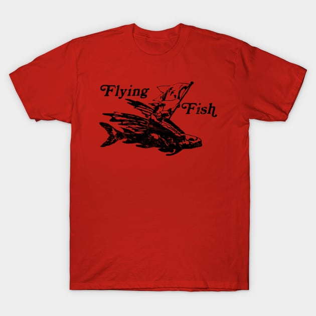 Flying Fish Records T-Shirt by MindsparkCreative